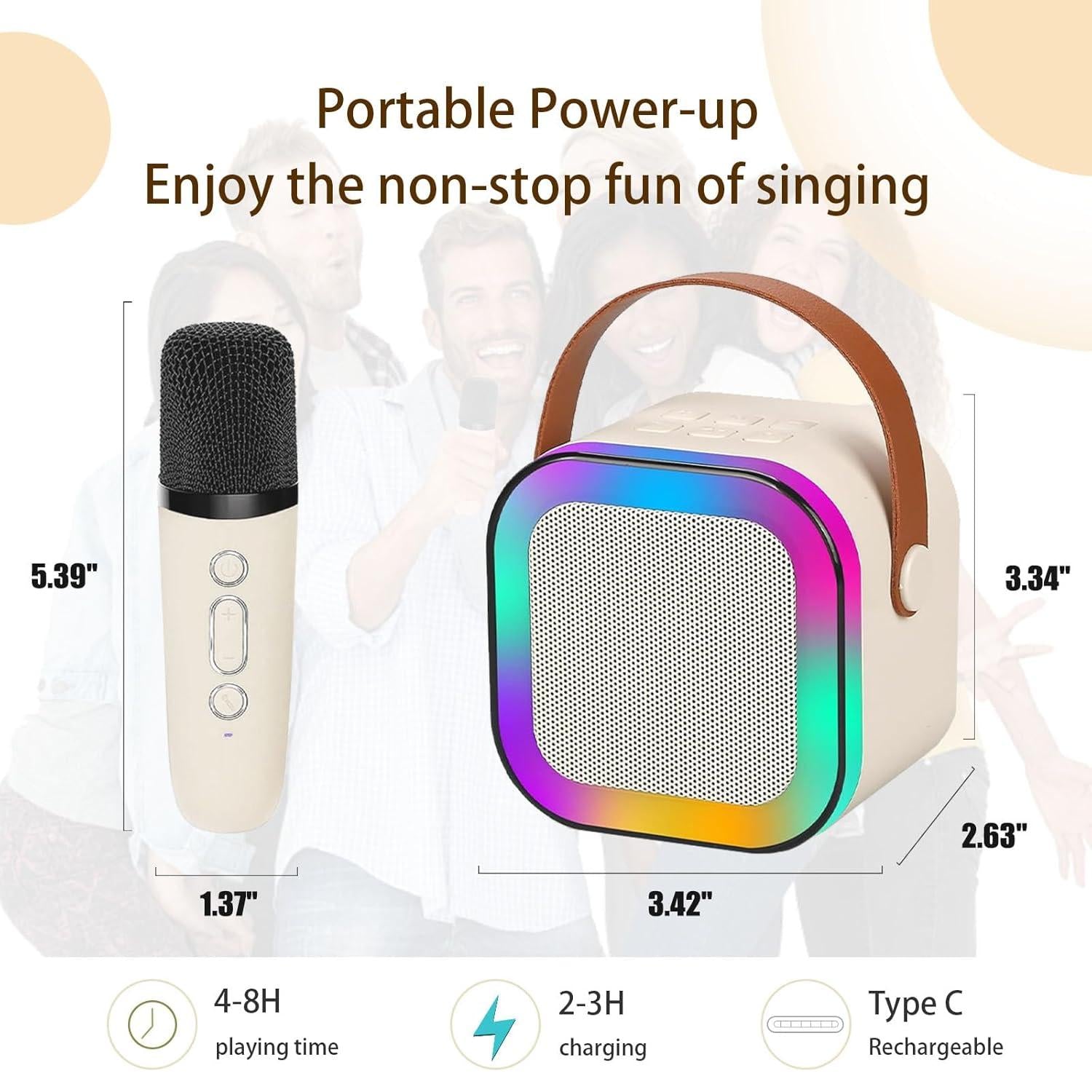 Double MIC WITH SPEAKER
